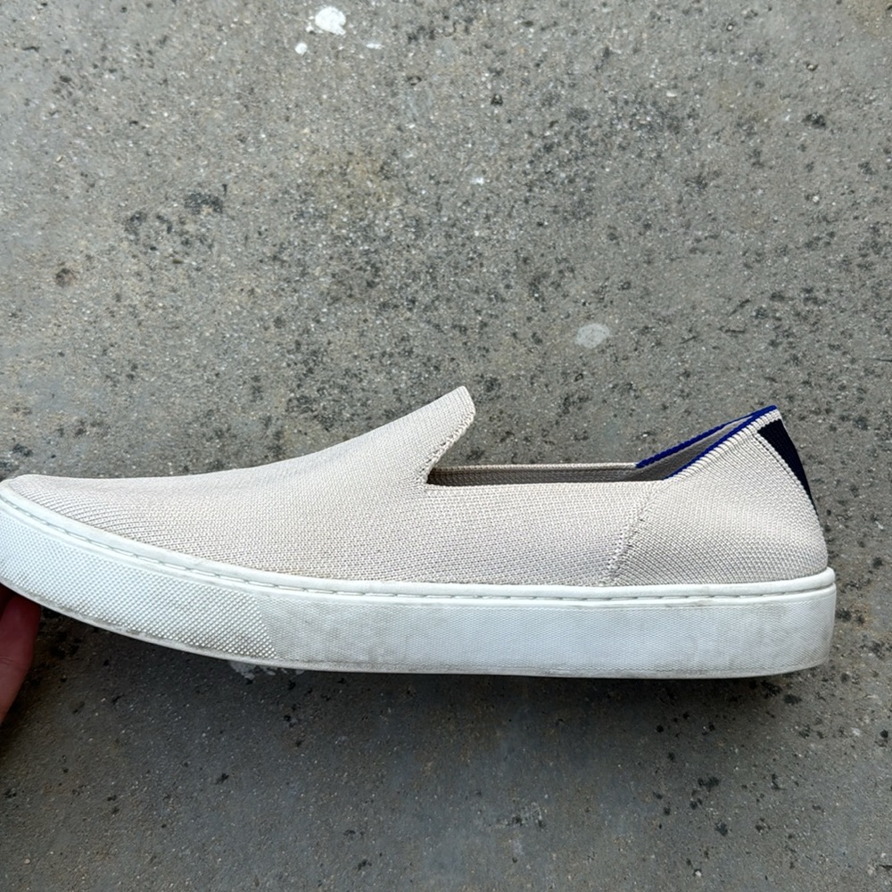 Rothy's Cream Slip-On Sneakers - Picture 7 of 7